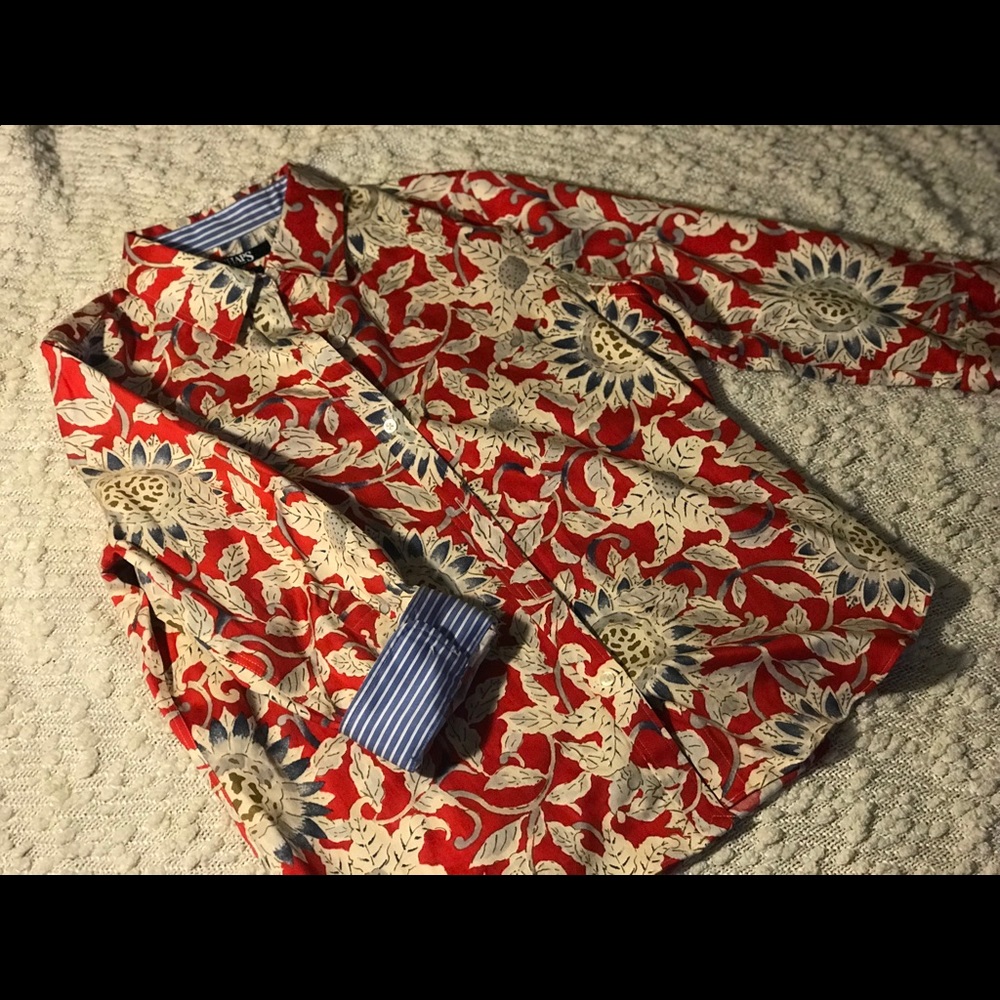 Chaps Button-Down Dress Shirt